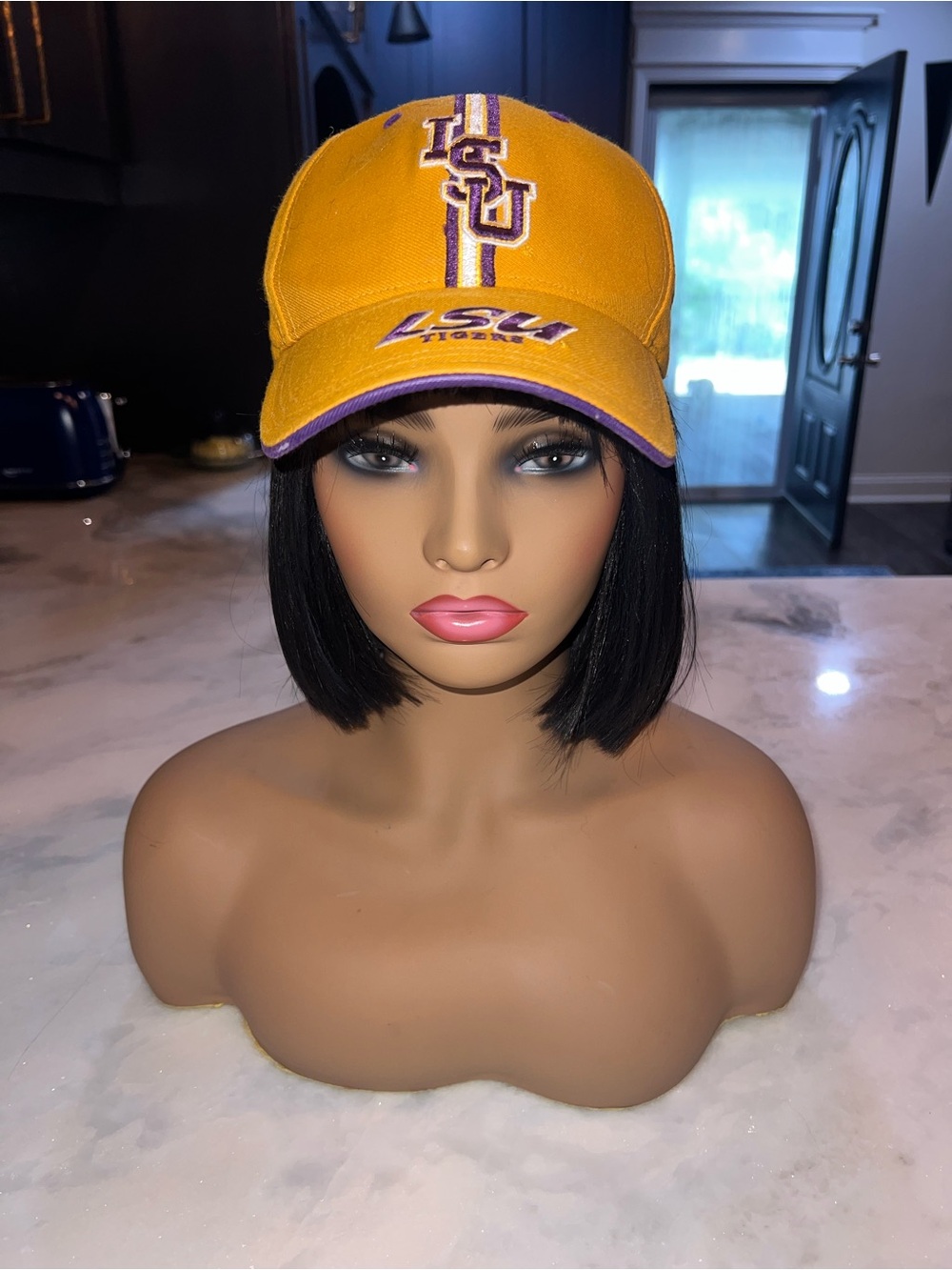 LSU Tigers Gold Baseball Cap - Picture 3 of 6